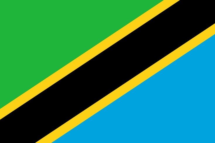 Drapeau de la Tanzanie